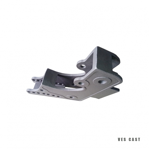 VES CAST- tube bracket mount-Alloy steel-Custom metal casted parts-design-Foreast machinery parts