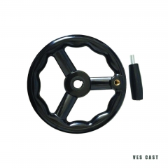 VES CAST-Hand wheel--Carbon steel-Custom steering wheel -design-Tractor parts