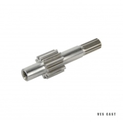 VES CAST-Gear shaft-Carbon steel-Custom -design-pump parts